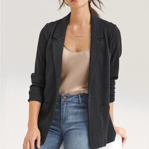 Garnet Hill Charcoal Blazer